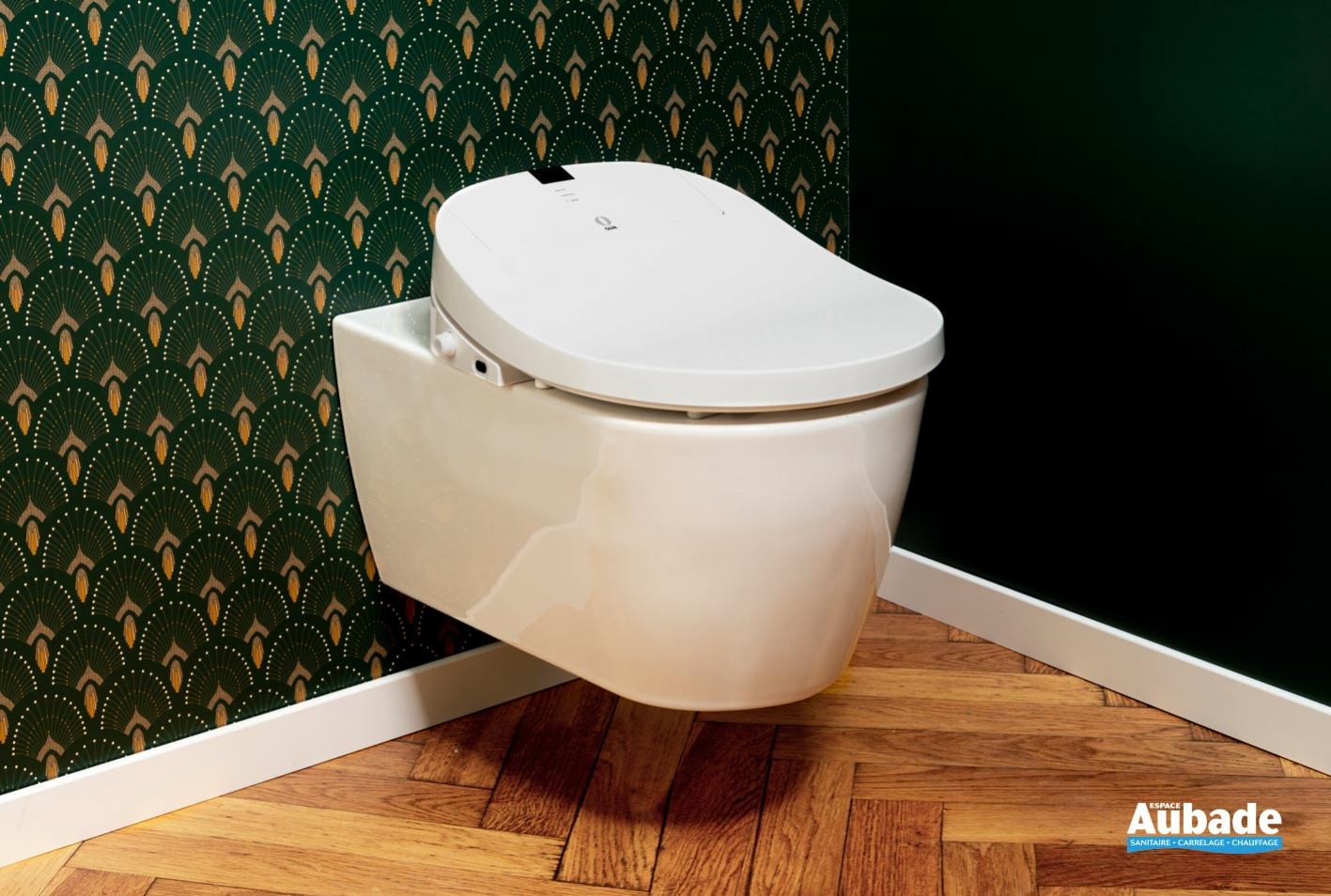 Abattant WC japonais blanc - Aseo Plus - Olfa