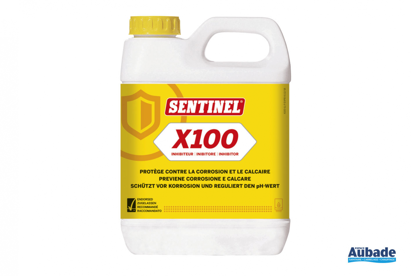 Inhibiteur corrosion et tartre chaudière Sentinel X100 Espace Aubade — free download