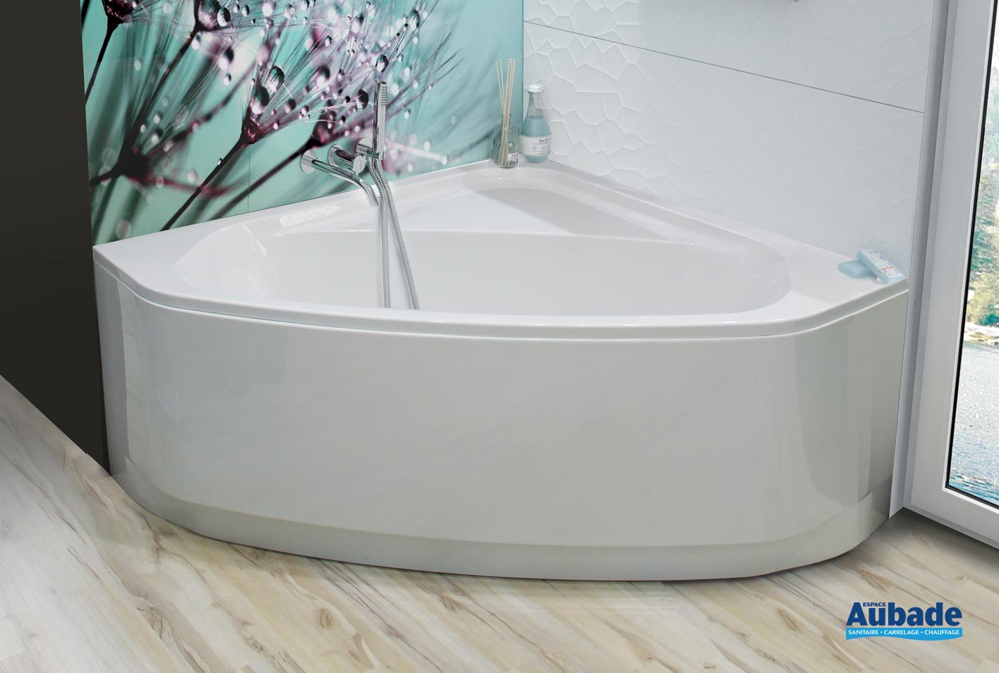 Baignoire Java Angle Leda Espace Aubade