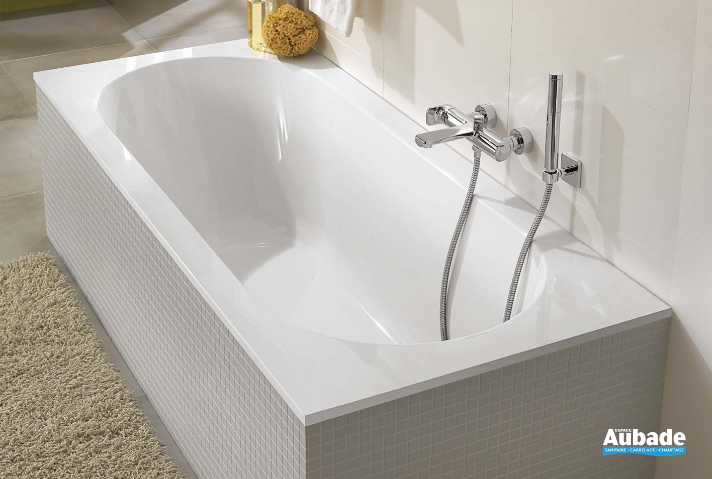 Baignoire Ovale Villeroy Et Boch Oberon Espace Aubade