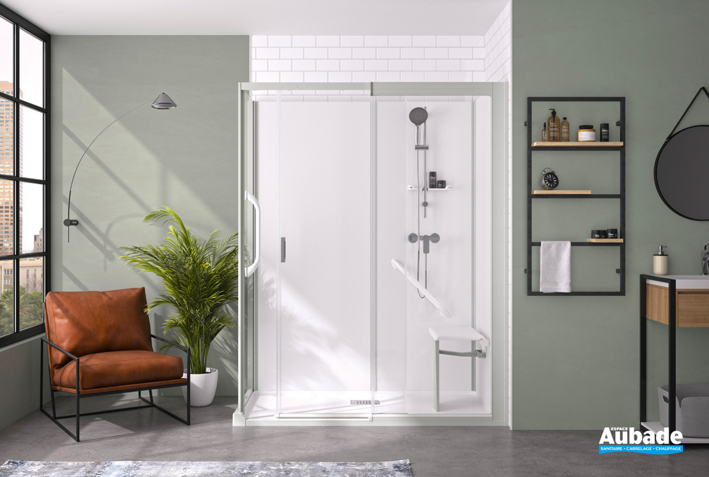 Cabine de douche intégrale Kinemagic Kinedo Espace Aubade
