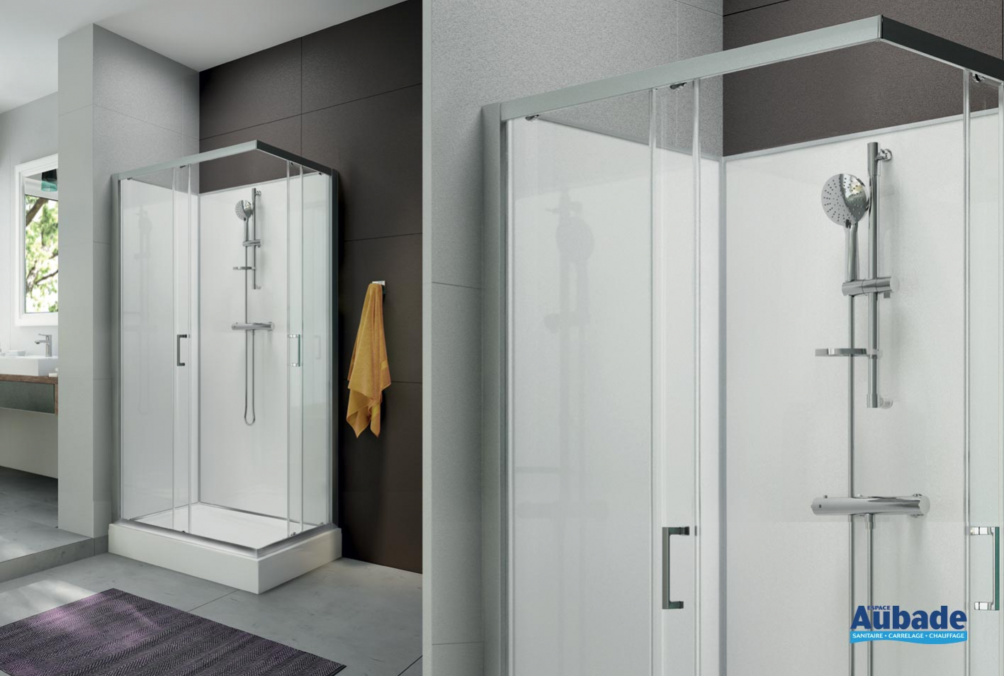 Cabine de douche 80x80 et 90x90 cm : comment choisir ?