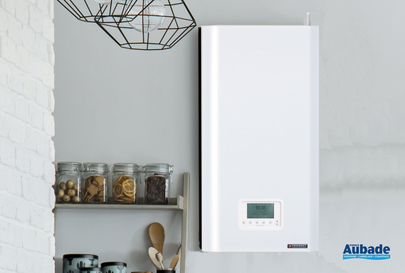 Chaudière gaz Visio 23 kW Frisquet Espace Aubade