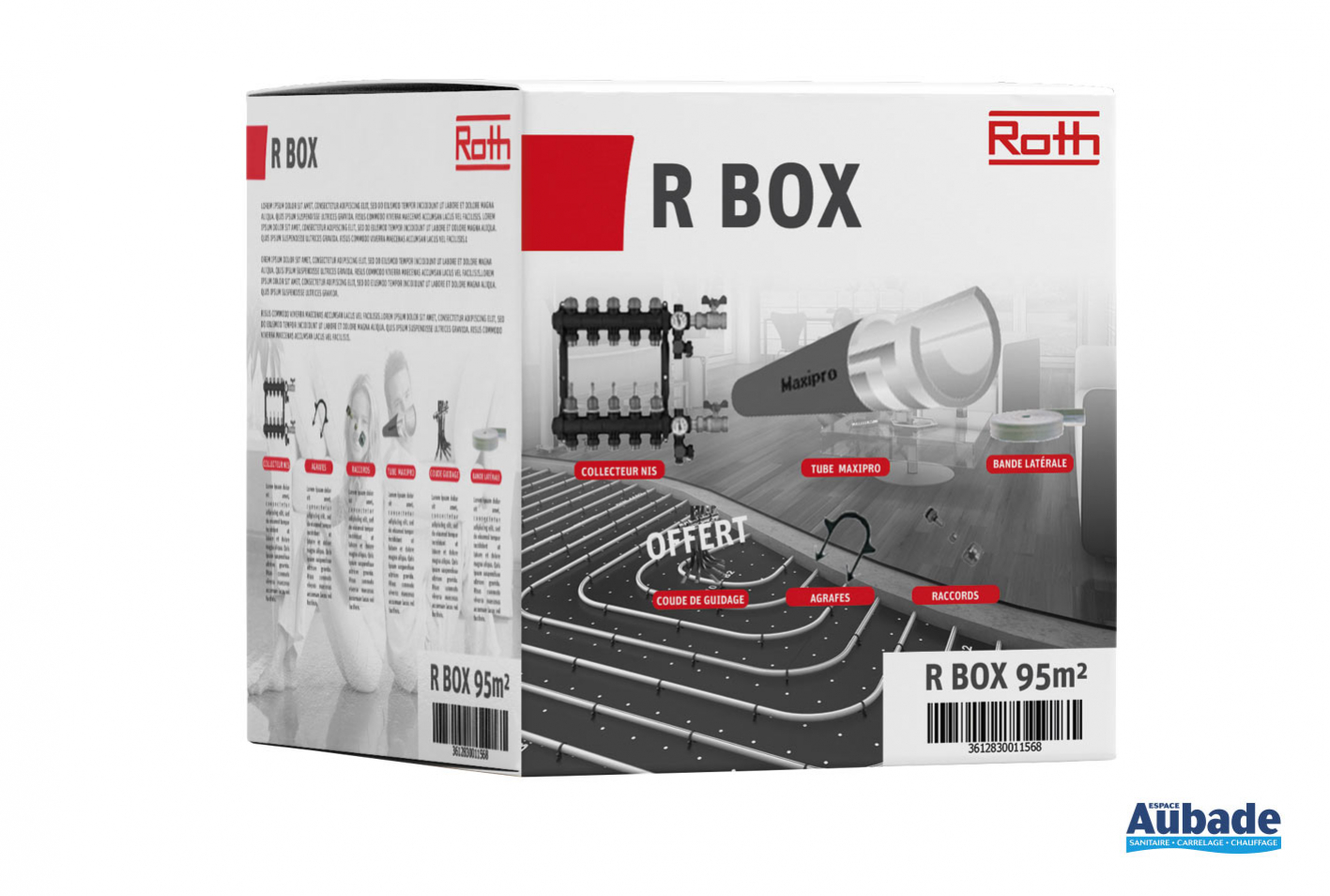 R BOX : plancher chauffant hydraulique en kit Roth | Espace Aubade