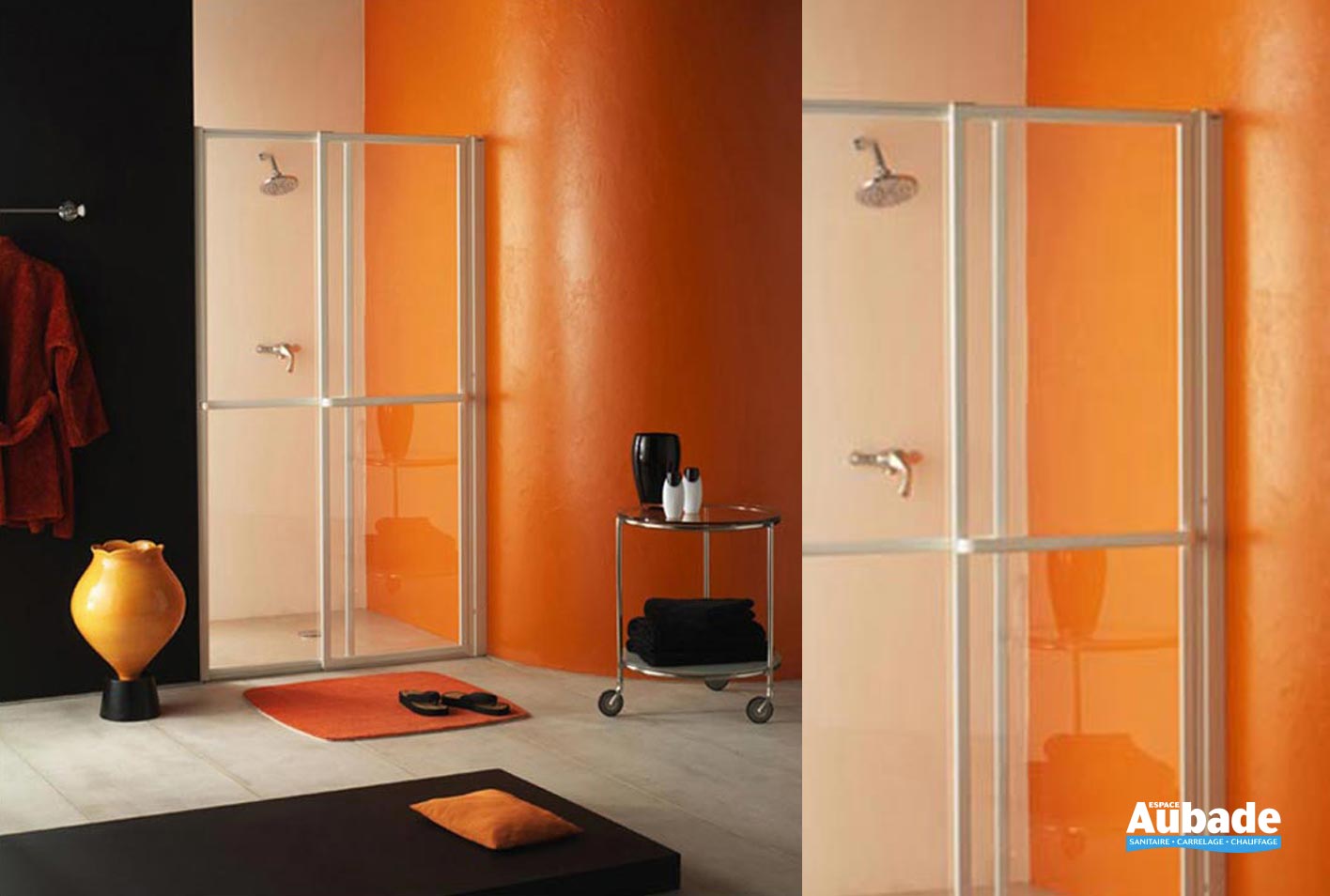 Parois de douche Jacuzzi Porte Secure Espace Aubade