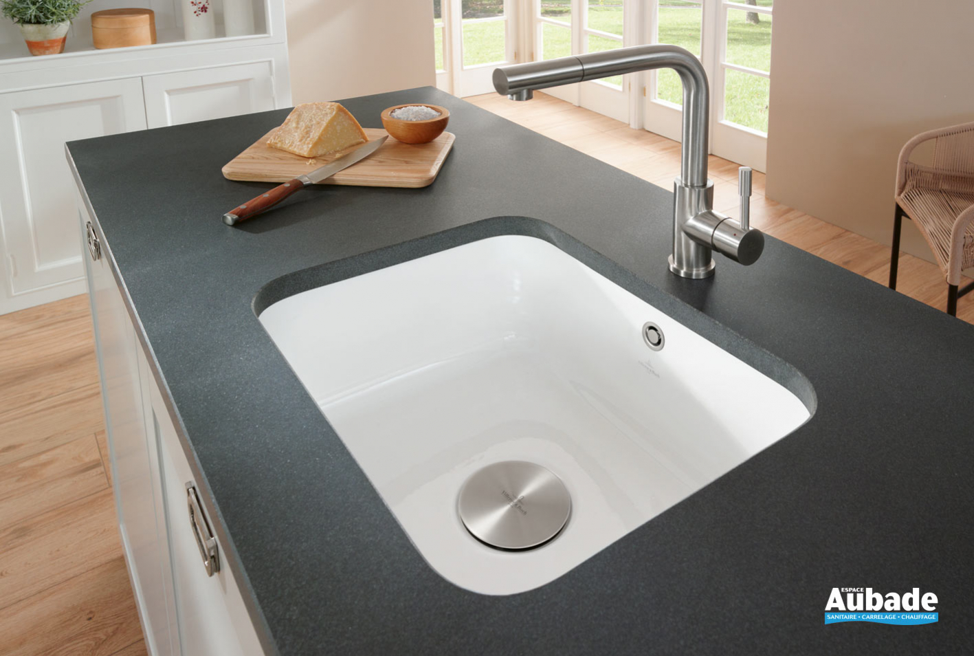 villeroy and boch cisterna 60c ceramic undermount kitchen sink