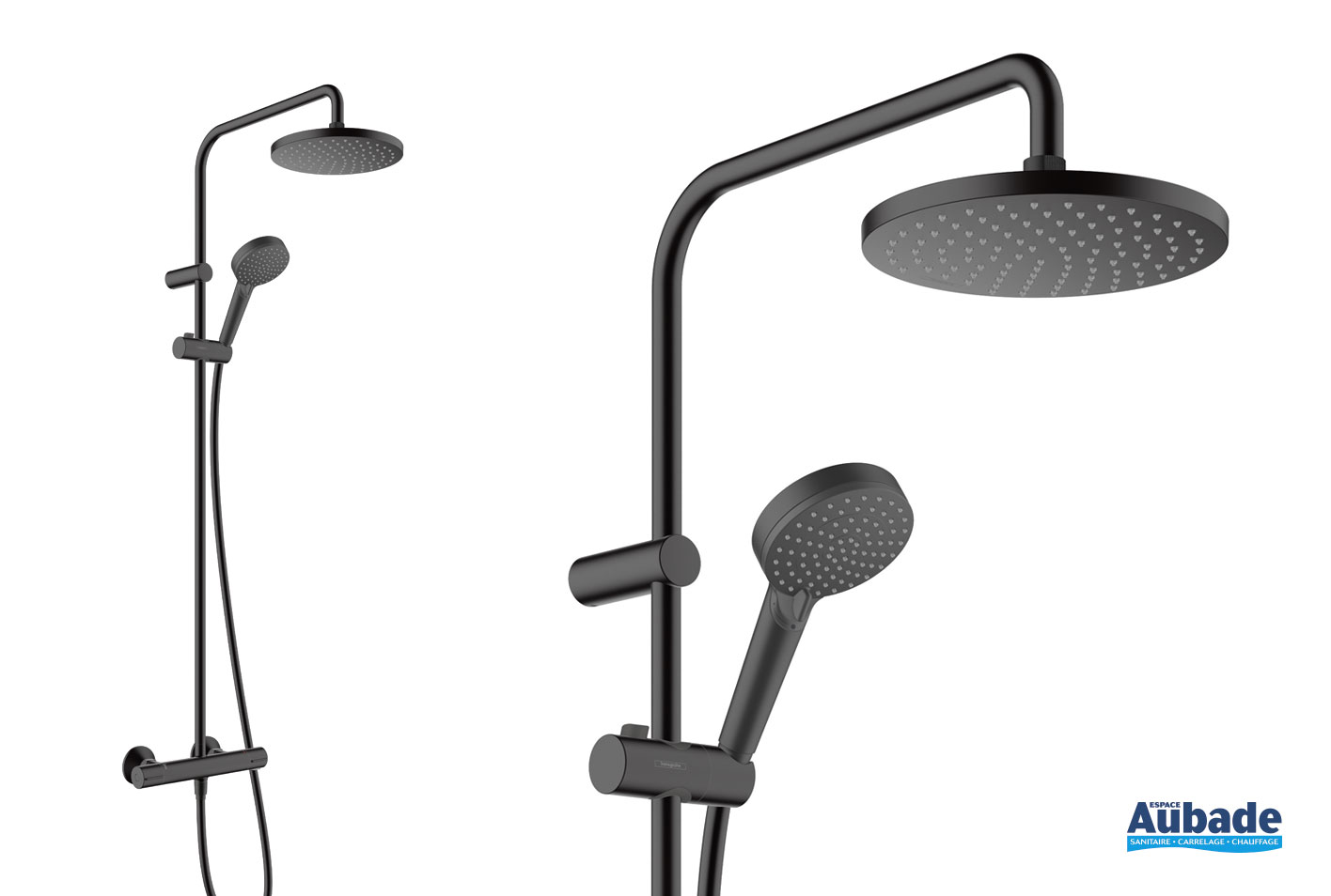 Colonne de douche Vernis Blend 200 de Hansgrohe Espace Aubade