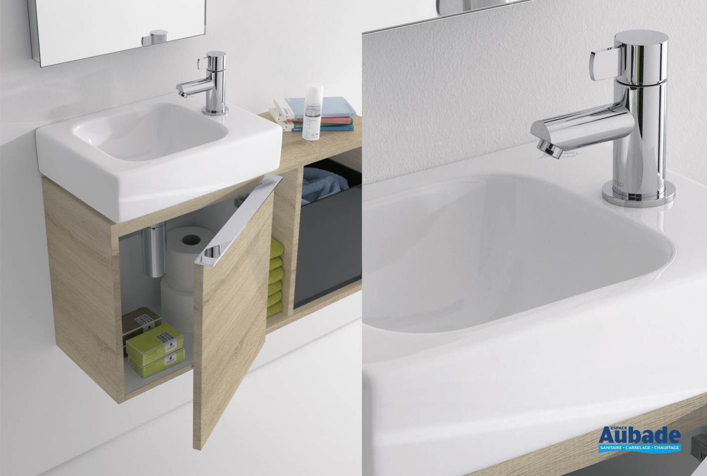 Lave-mains Icon Geberit | Espace Aubade