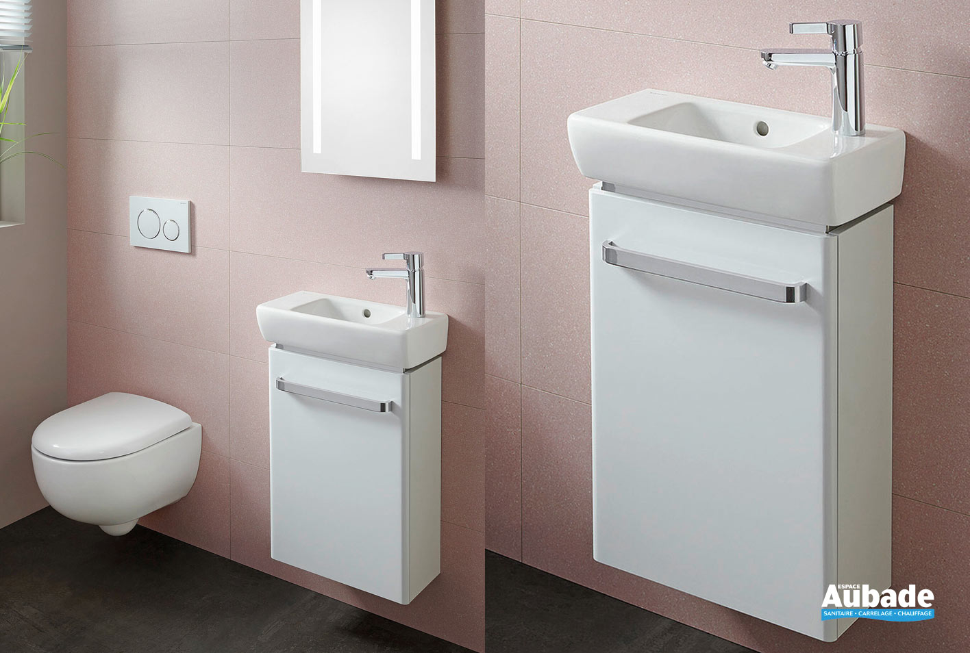 Lave-mains Renova Compact Geberit | Espace Aubade