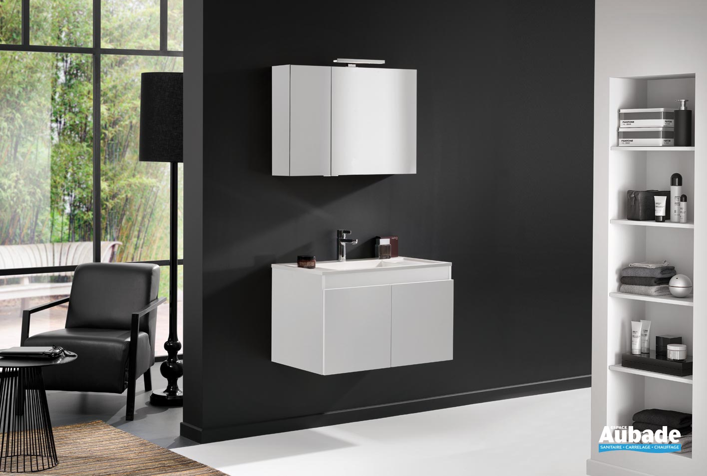 Meuble DMotion L. 80 cm avec 2 portes de Delpha Espace Aubade