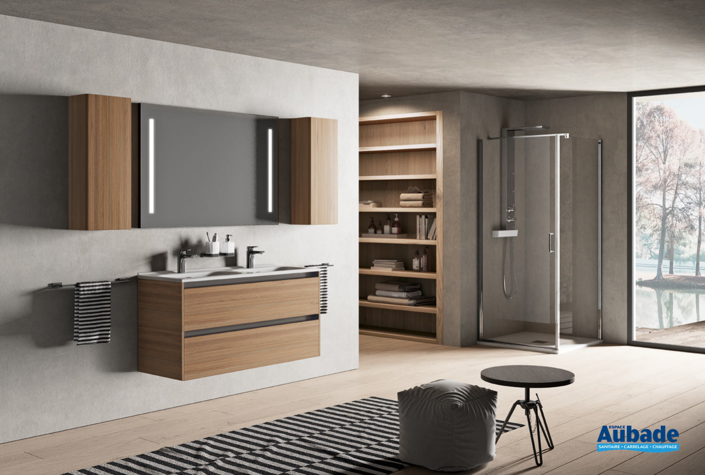 Meuble De Salle De Bain Inda