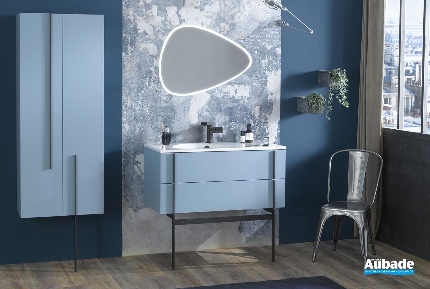 Meubles salle de bains Nouvelle Vague Jacob Delafon Espace Aubade