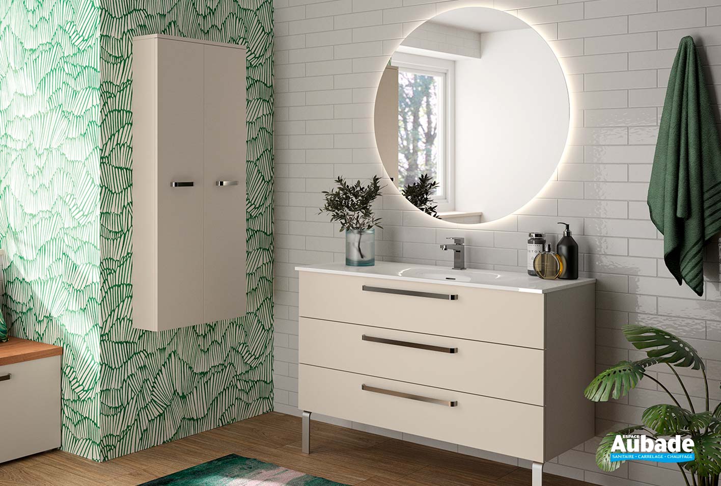 Meuble Salle de Bain Zoé Cedam Espace Aubade