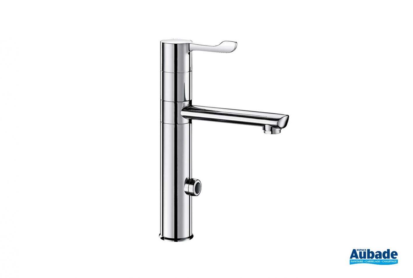 Mitigeur De Lavabo Delabie Chromé - Commande Au Poignet, Bec Mobile, Type Hôpital - 5