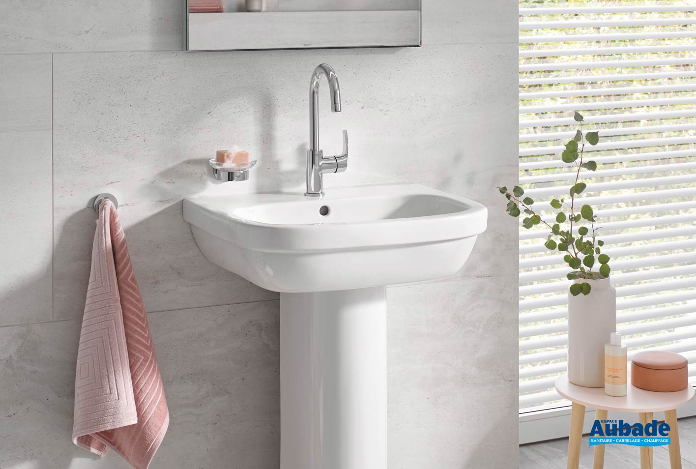 Mitigeur monocommande Lavabo Taille L Eurosmart Chromé Mitigeur monocommande Lavabo Taille L Eurosmart Chromé