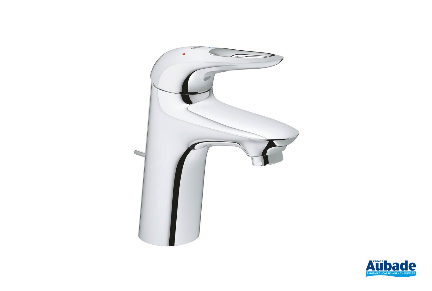 Robinet Lavabo VirtuGro - Mitigeur Salle De Bain Acier Inoxydable Haut Bec