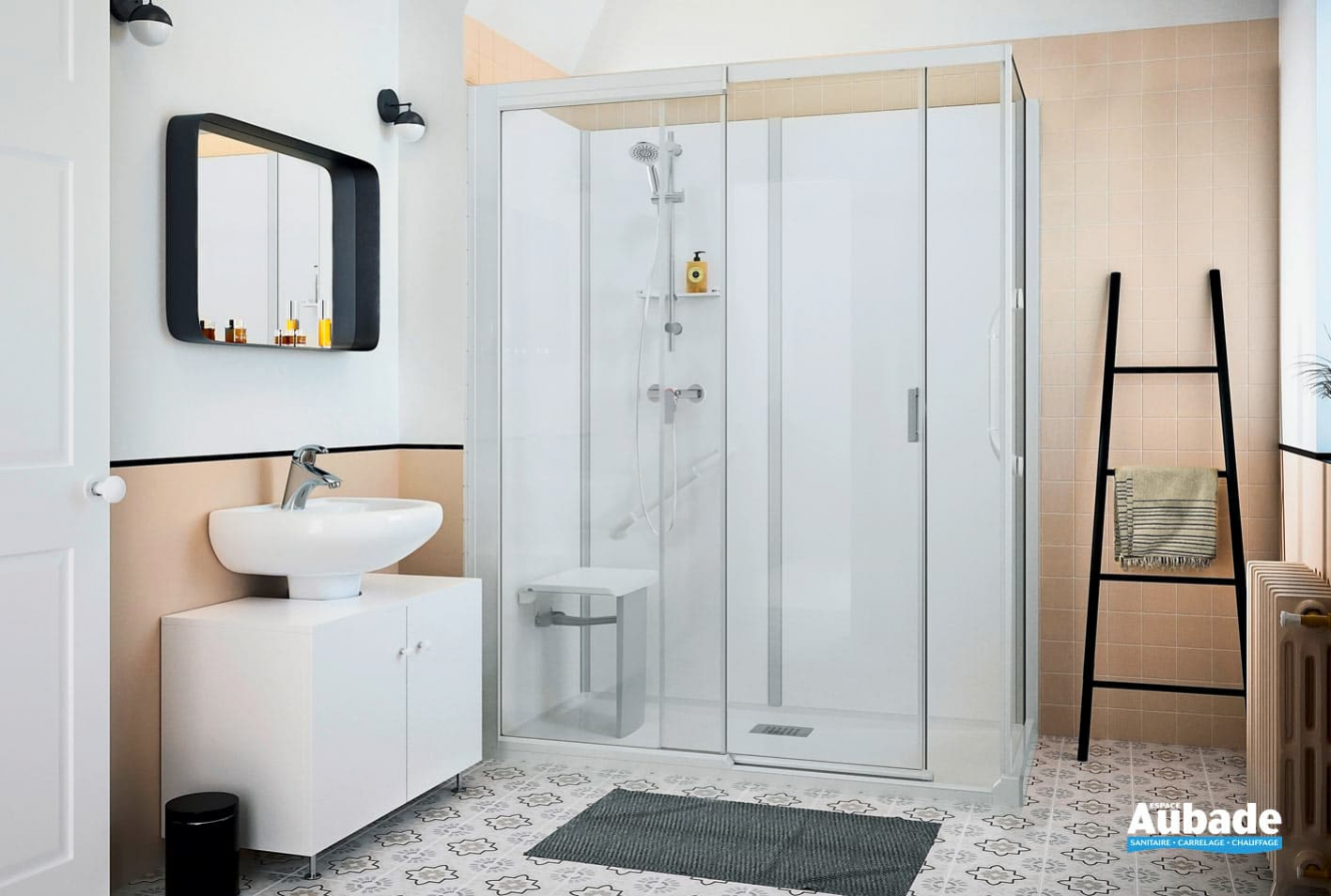 Cabine de douche intégrale Kinemagic Kinedo Espace Aubade