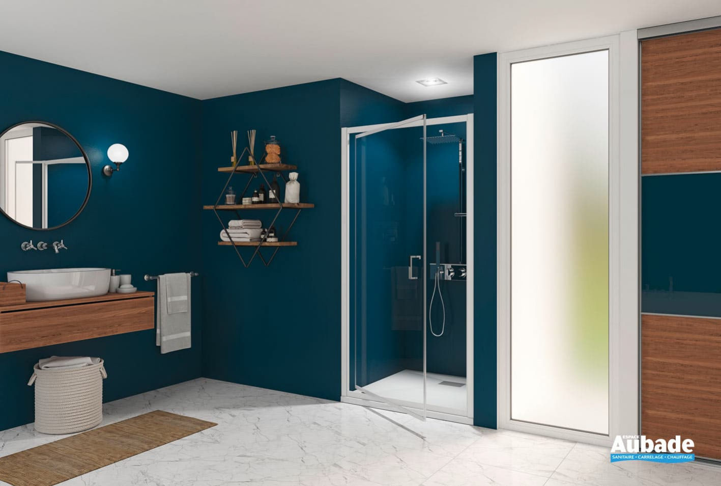 Paroi de douche Smart Express de Kinedo Espace Aubade