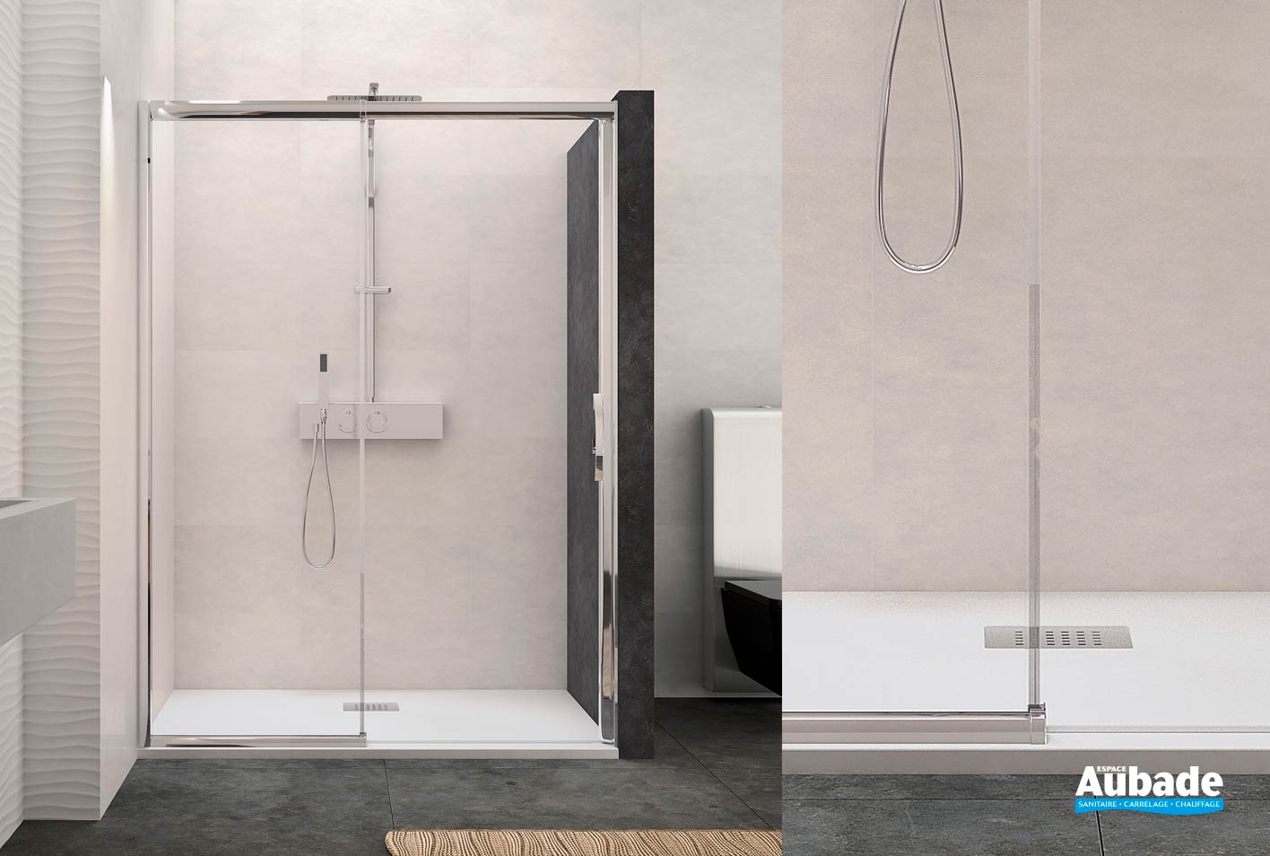 Paroi de douche coulissante Kinedo Macao Espace Aubade