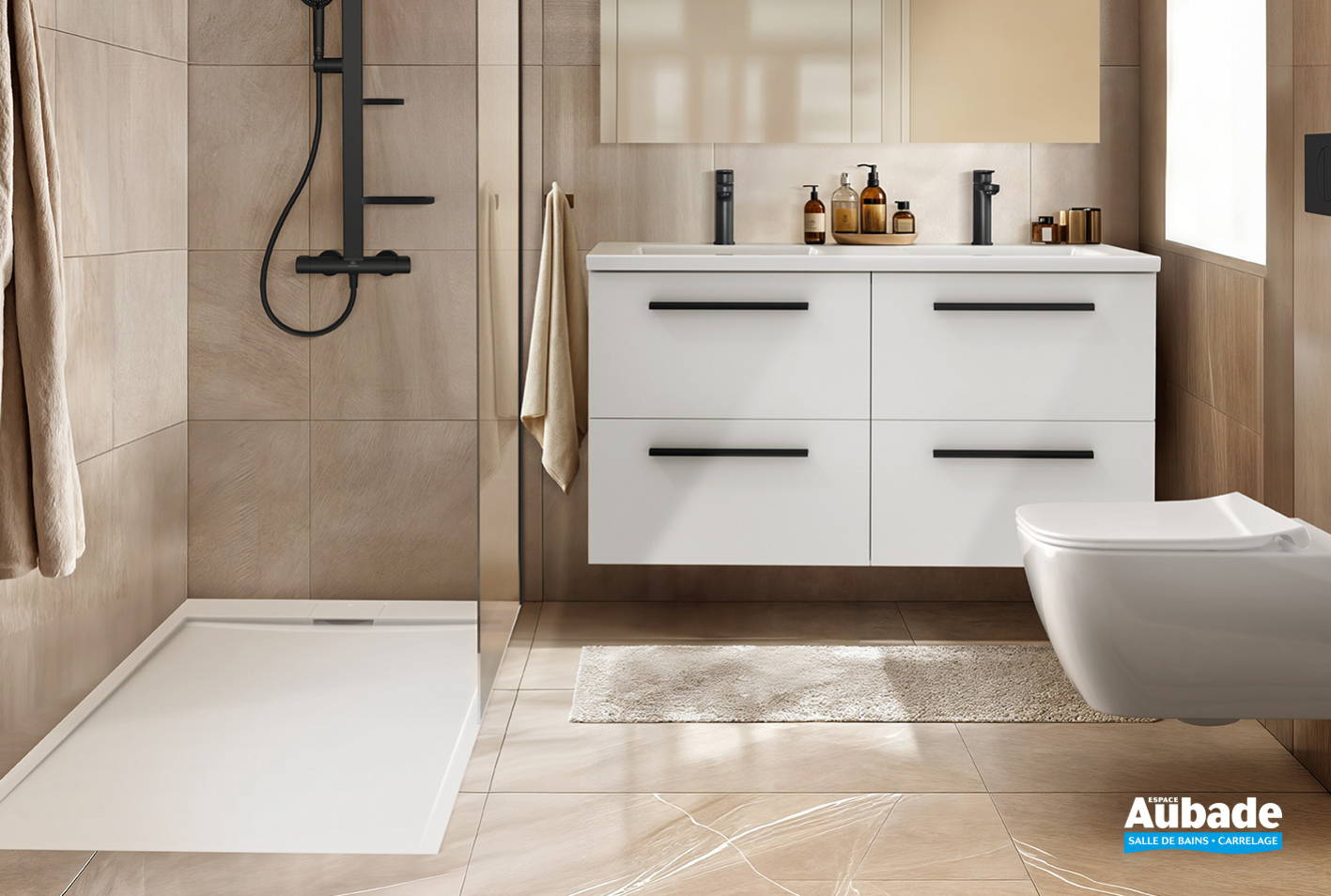 Standard Douche Receveur de douche Ultralfat S I.Life d'Ideal Standard | Espace Aubade