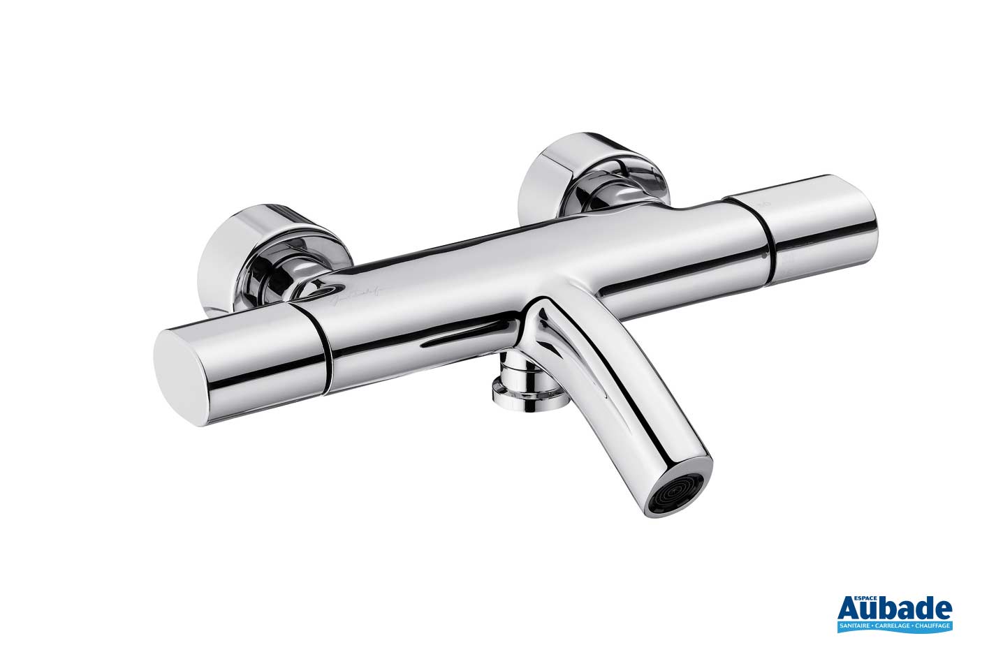 Mitigeur thermostatique bain douche Jacob Delafon Oblo Espace Aubade