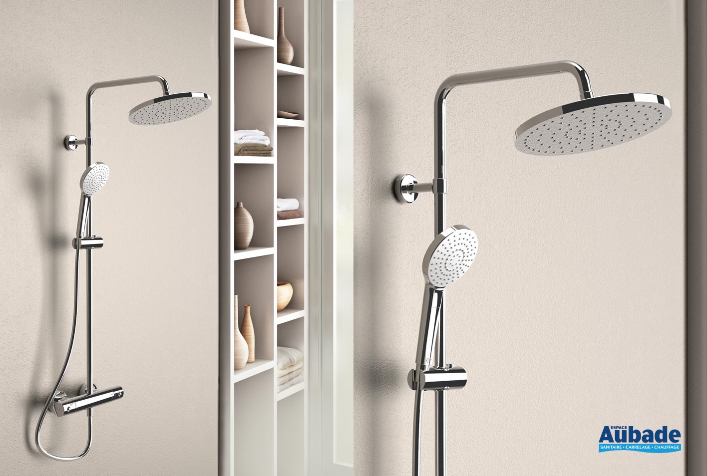 Colonne de douche thermostatique Octo II Ideal Standard Espace Aubade