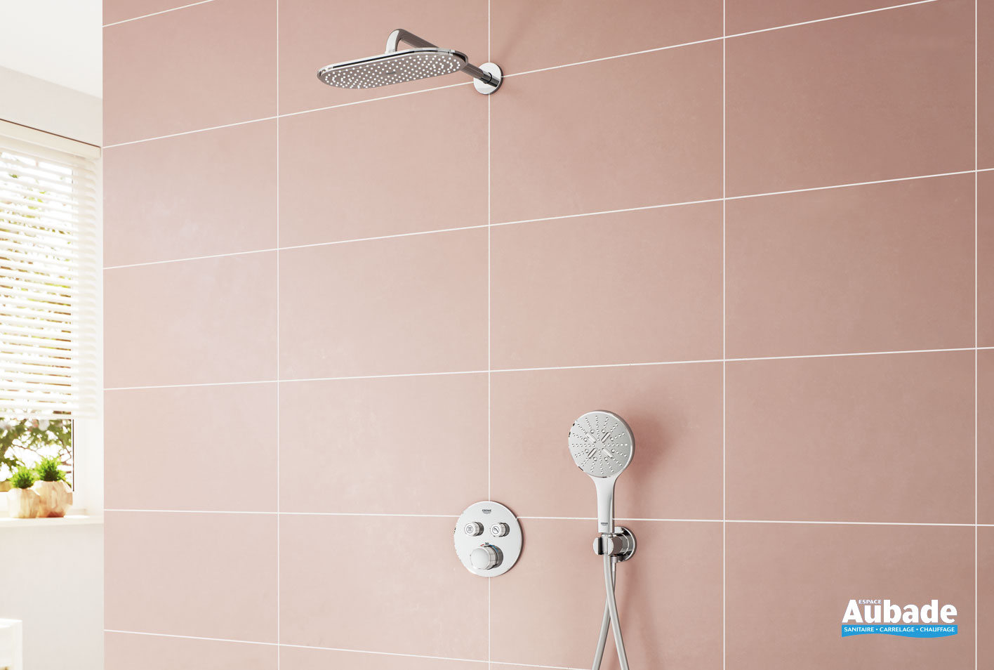 Pack encastré Ovata Grohe Espace Aubade