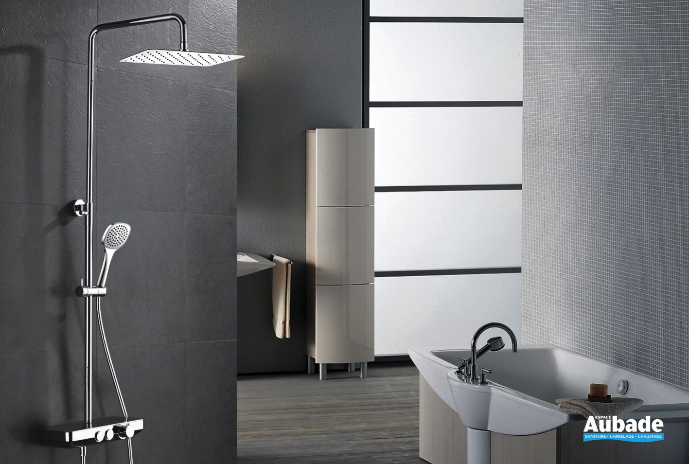 Colonne de douche Drop Shower Paini France Espace Aubade