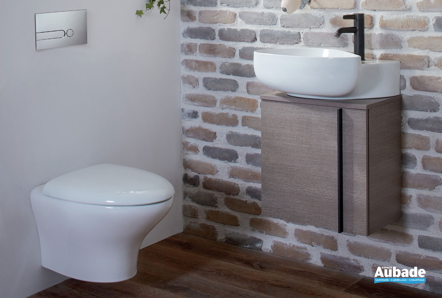 Pack WC suspendu Nouvelle Vague Jacob Delafon Espace Aubade