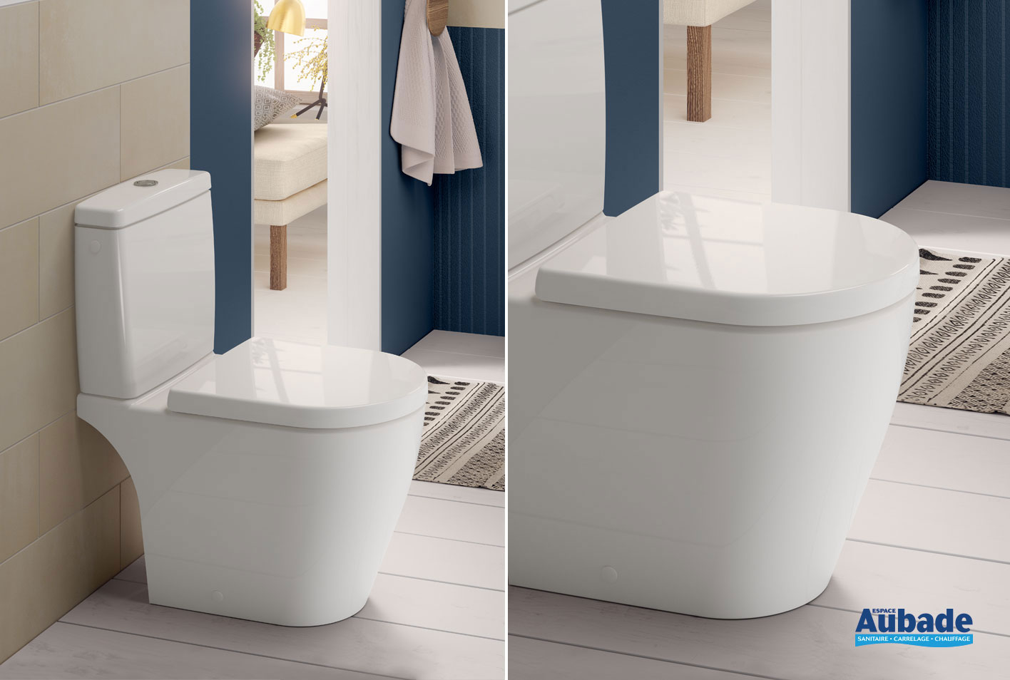 Pack WC Avento DirectFlush de Villeroy & Boch Espace Aubade