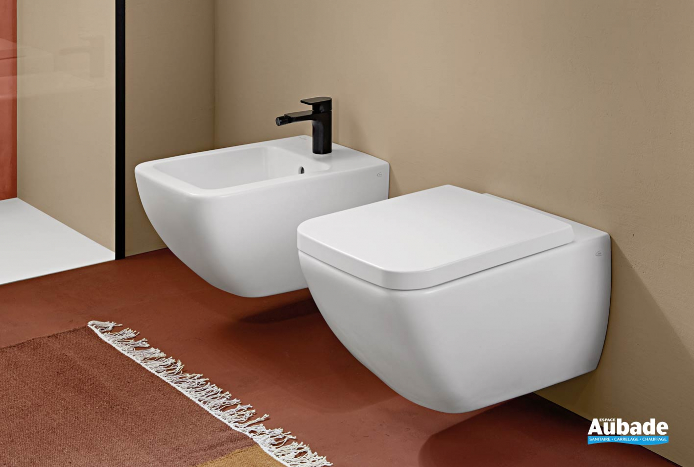 Cuvette suspendue Venticello DirectFlush de Villeroy & Boch Espace Aubade