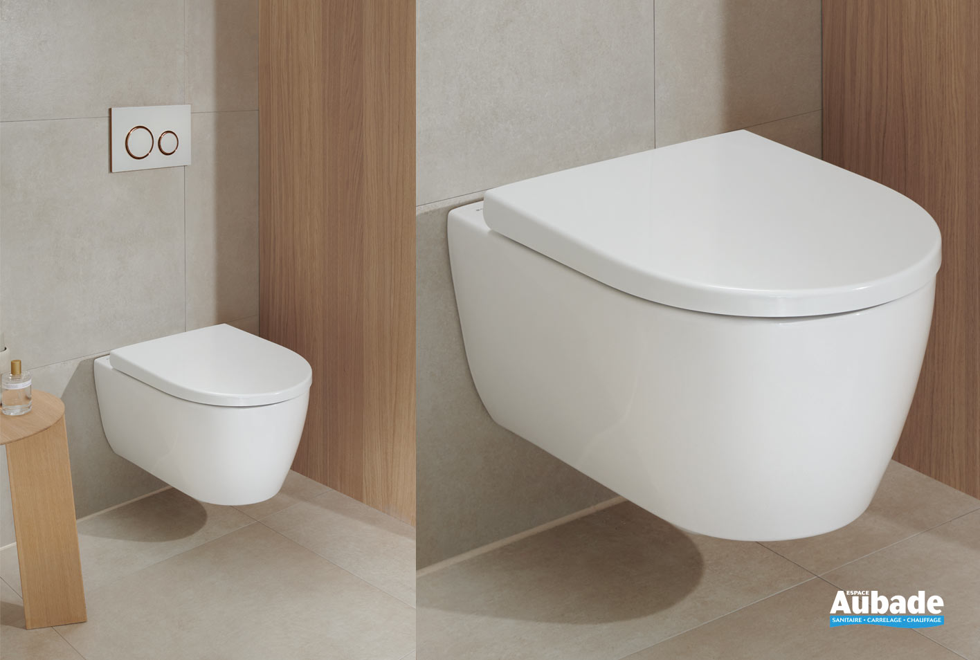 Geberit iCon WC suspendu Rimfree avec fixations invisibles, caréné