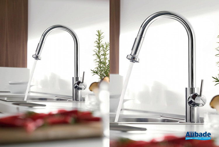 robinets évier de cuisine Hansgrohe Talis S2 Variarc