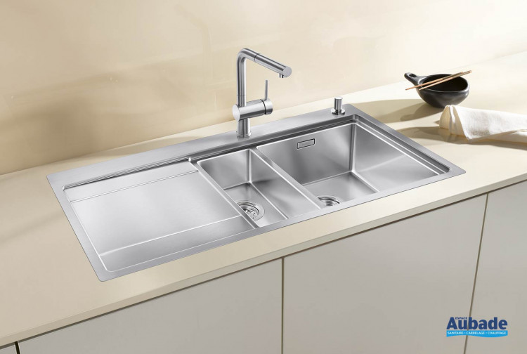 evier Blanco Divon II 6S-IF Inox 1 cuve 1/2