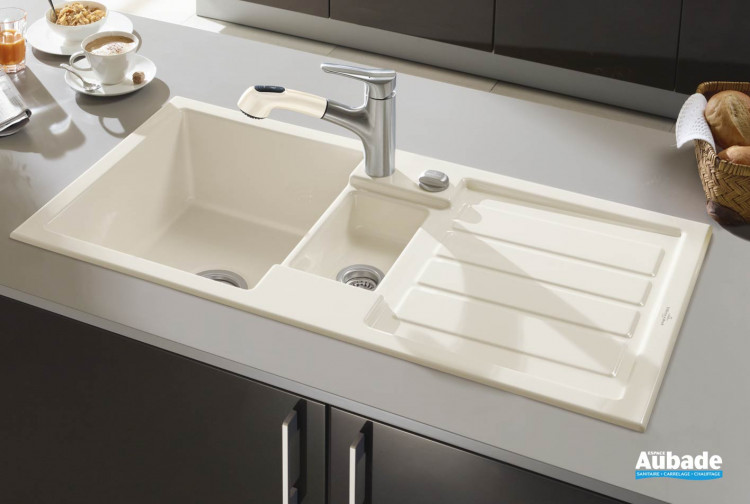 evier Villeroy & Boch Flavia réversible à encastrer