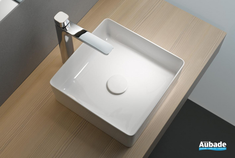 lavabo, vasque Living Square Saphirkeramic Laufen