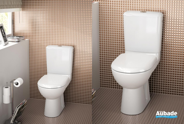 Pack wc au sol Prima 6 Rimfree blanc par Geberit