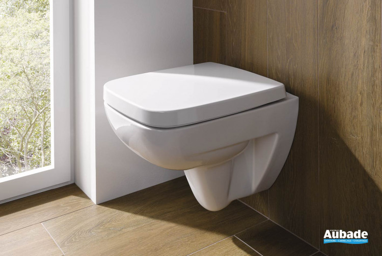 Toilettes : ensemble WC suspendu Geberit Prima Style