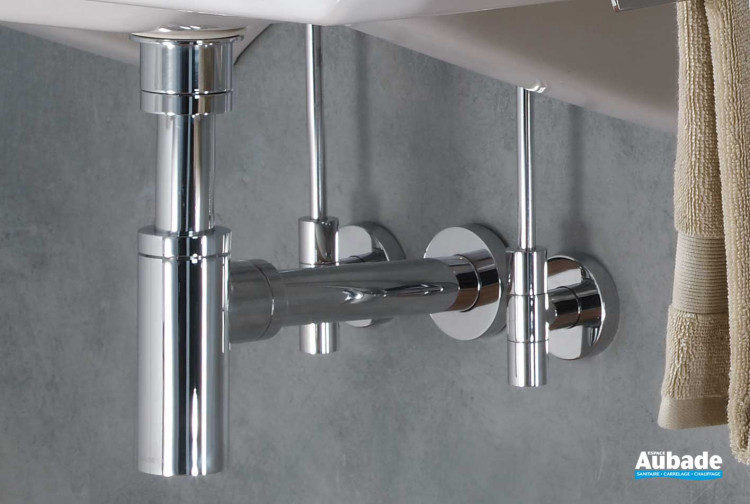 Schell robinet de WC Schellomat 027020699 avec levier partie supérieure 3/4  chrome