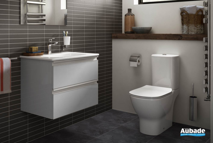 Pack WC sur pied sans bride Tesi AquaBlade® blanc de Ideal Standard