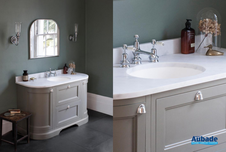 Meubles salle de bains Version sur pied 134 cm Burlington | Espace Aubade