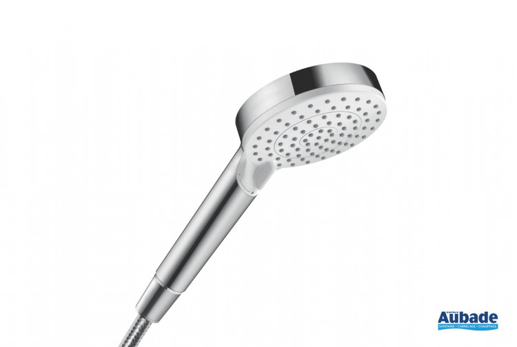 Douchette Blanc/Chromé 2 jets Crometta Vario Hansgrohe