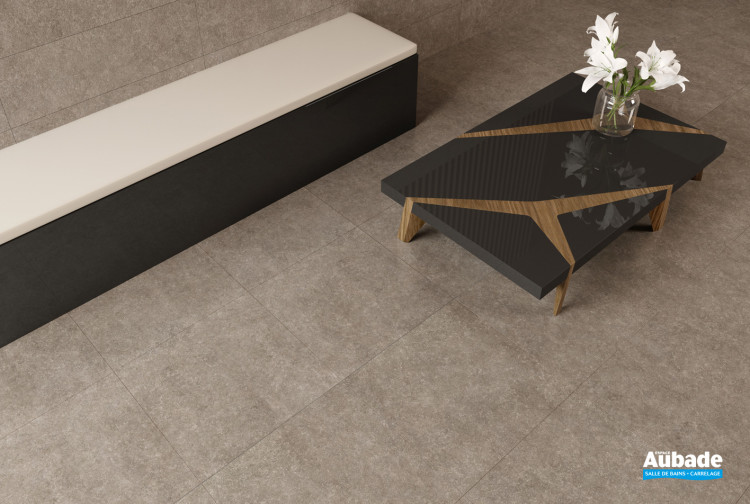 Collection Light Stone par Argenta Ceramica en coloris Taupe
