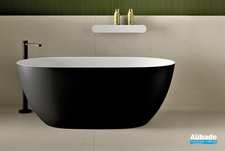 Baignoire Marine coloris Noir / Blanc d'Acquabella 