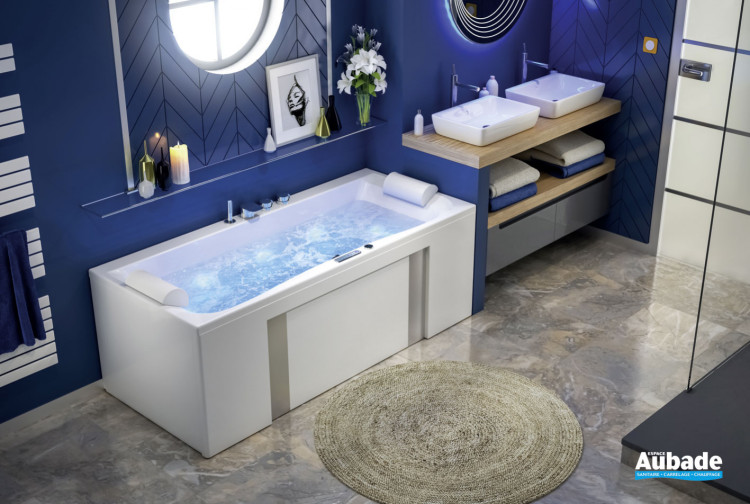 BAIGNOIRE BALNÉO SAPHIR V DE GRANDFORM