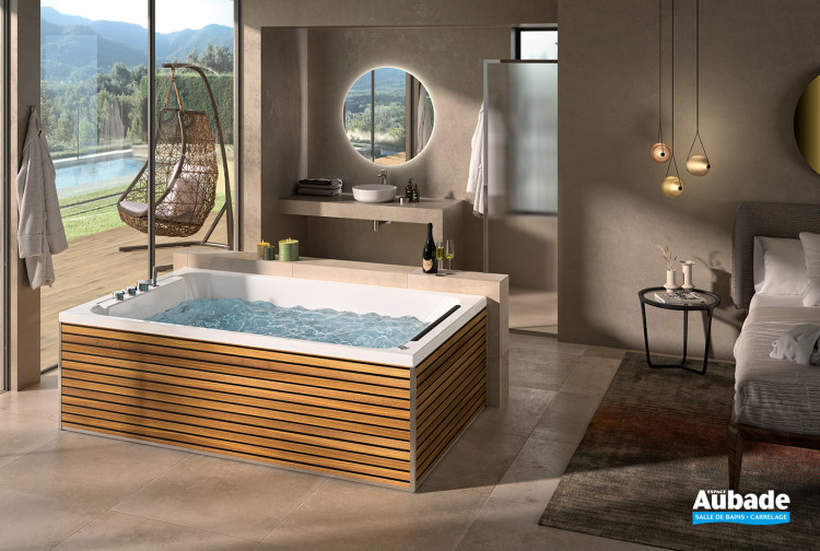 Baignoire Balnéo Slow par Kinedo