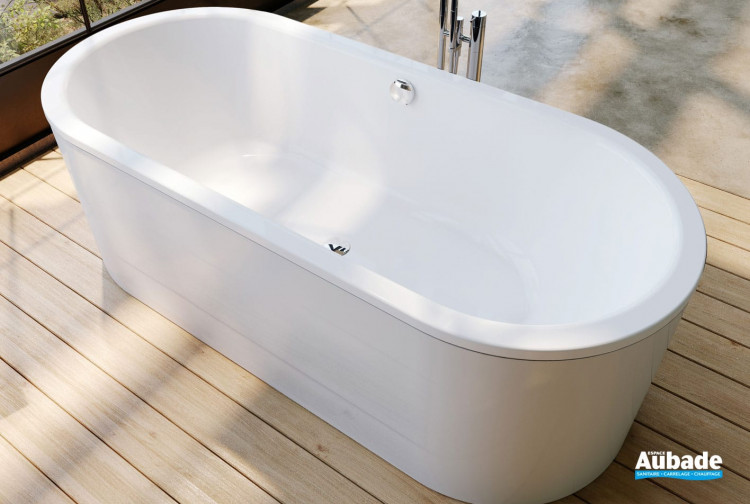 Baignoire îlot ovale pour des bains en duo Classic Duo de Kaldewei