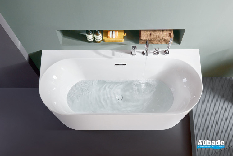 Baignoire semi-îlot Empora de Villeroy & Boch