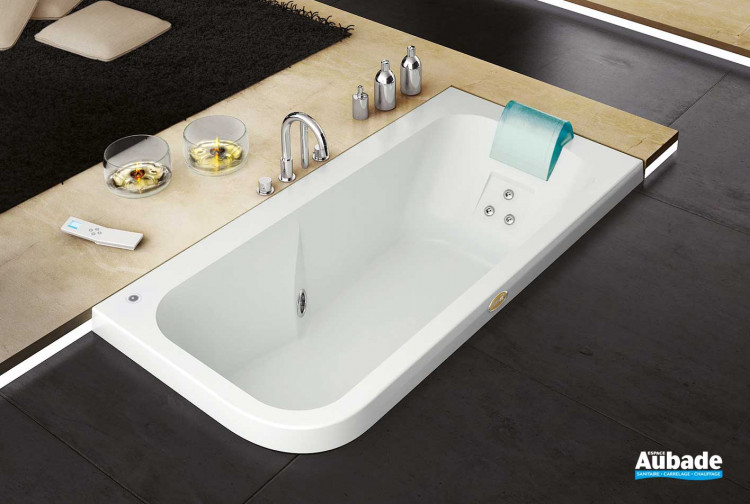 baignoire balnéothérapie Atelier du Bain Aquasonge 180
