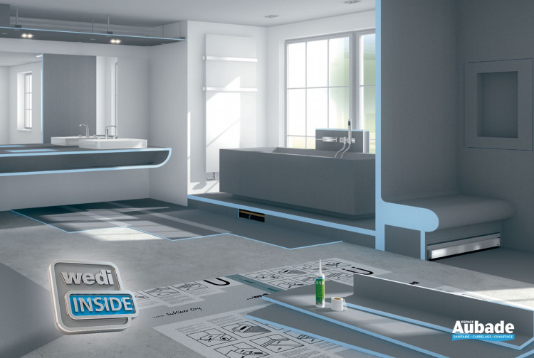 Agenceur de salle de bains... et bien plus ! Wedi Espace Aubade